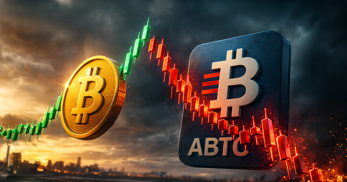 American Bitcoin plunged 50% during a crypto rally, exposing a fatal flaw in the "Trump proxy" trade
