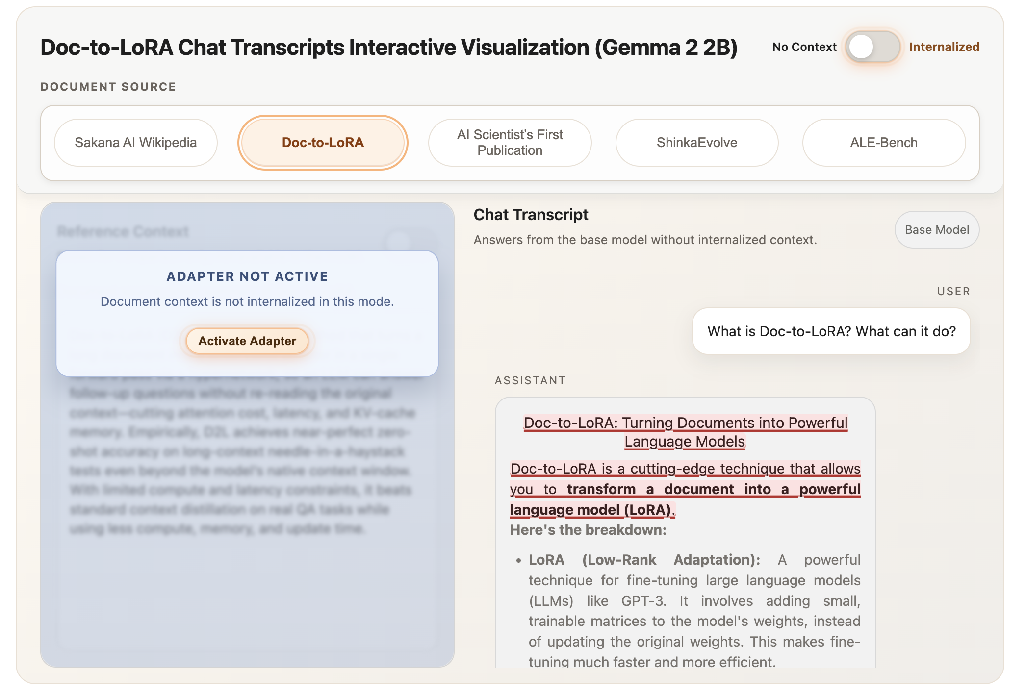 Sakana AI Introduces Doc-to-LoRA and Text-to-LoRA: Hypernetworks that Instantly Internalize Long Contexts and Adapt LLMs via Zero-Shot Natural Language